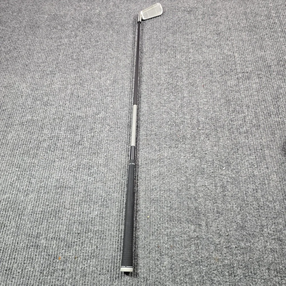 Square Strike 9 Iron Golf Club Mens RH Graphite Shaft Stainless Silver 35 Inches